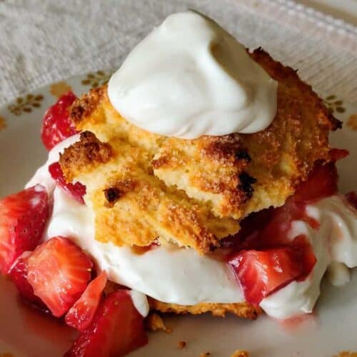 Strawberry Shortcake Served