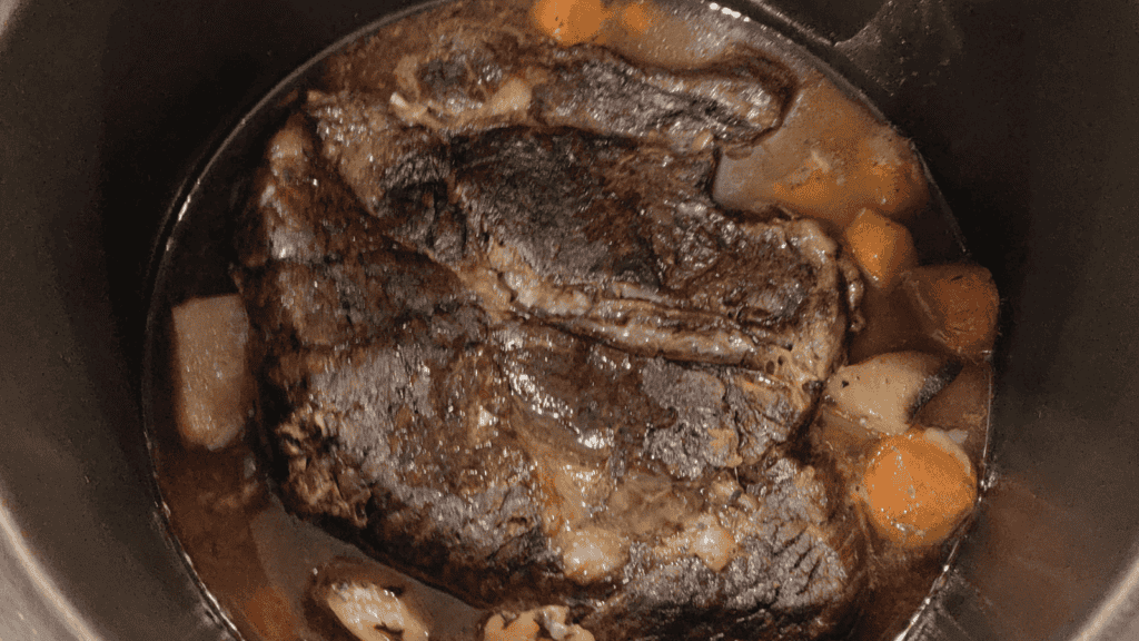 Slow Cooker Pot Roast Ready