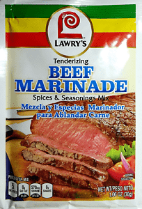 Lawrys Beef Marinade Packet