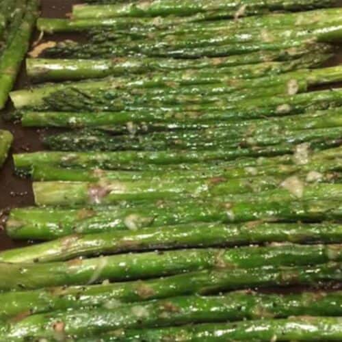 Roasted Parmesan Asparagus
